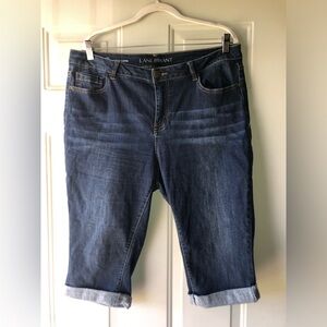 Lane Bryant low rise super stretch capris size 18